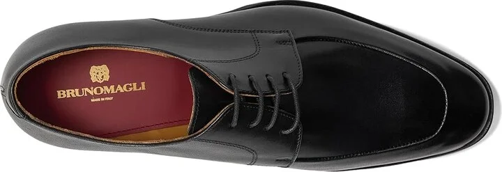 Bruno Magli Bresso Men's Lace Up Wing Tip Shoes Black : EU 40.5 (US Men's 7.5) D - Medium, Leather - Image 2