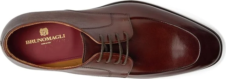 Bruno Magli Bresso Men's Lace Up Wing Tip Shoes Brown : EU 40.5 (US Men's 7.5) D - Medium, Leather - Image 2