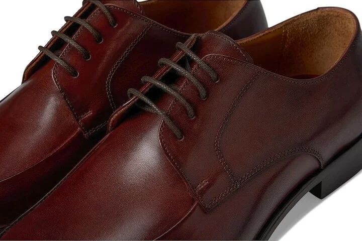 Bruno Magli Bresso Men's Lace Up Wing Tip Shoes Brown : EU 40.5 (US Men's 7.5) D - Medium, Leather - Image 7
