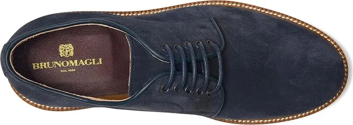 Bruno Magli Dario Men's Shoes Blue : EU 44.5 (US Men's 11.5) D - Medium, Suede - Image 2