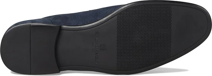Bruno Magli Lastra Unlined Men's Slip on Shoes Blue : EU 42 (US Men's 9) D - Medium, Leather/Suede - Image 3