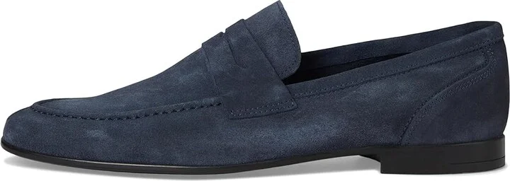 Bruno Magli Lastra Unlined Men's Slip on Shoes Blue : EU 42 (US Men's 9) D - Medium, Leather/Suede - Image 6