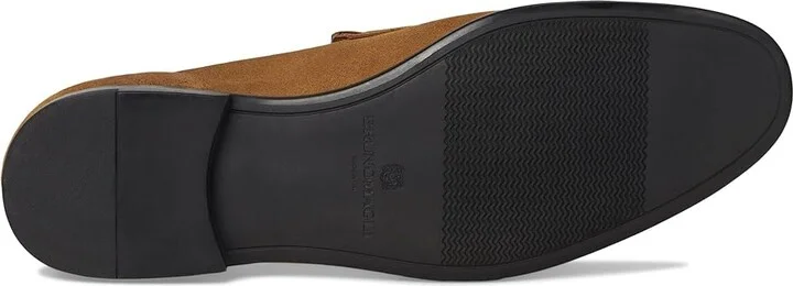 Bruno Magli Lastra Unlined Men's Slip on Shoes Brown 1 : EU 43.5 (US Men's 10.5) D - Medium, Leather/Suede - Image 3