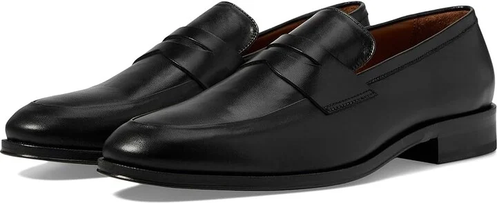 Bruno Magli Maioco Penny Men's Lace Up Wing Tip Shoes Black : EU 45 (US Men's 12) E - Wide, Leather