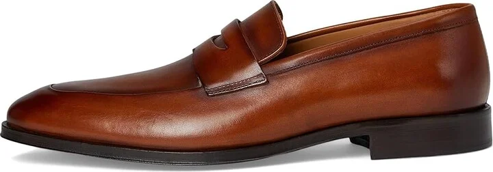 Bruno Magli Maioco Penny Men's Lace Up Wing Tip Shoes Brown : EU 42 (US Men's 9) E - Wide, Leather - Image 11