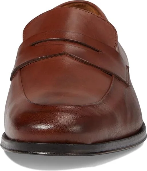 Bruno Magli Maioco Penny Men's Lace Up Wing Tip Shoes Cognac : EU 40.5 (US Men's 7.5) E - Wide, Leather - Image 5