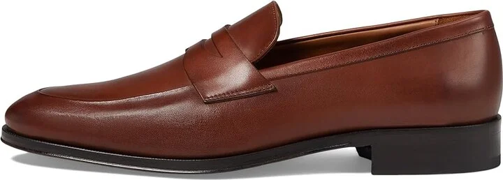 Bruno Magli Maioco Penny Men's Lace Up Wing Tip Shoes Cognac : EU 40.5 (US Men's 7.5) E - Wide, Leather - Image 6