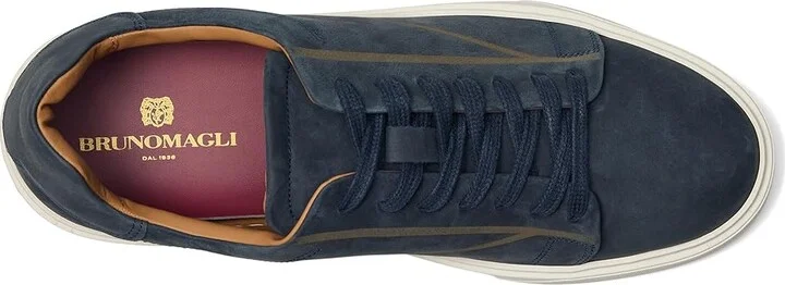 Bruno Magli Matteo Men's Shoes Navy : EU 43 (US Men's 10) D - Medium, Suede - Image 2