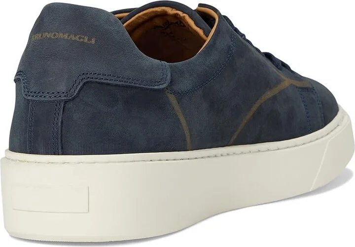 Bruno Magli Matteo Men's Shoes Navy : EU 43 (US Men's 10) D - Medium, Suede - Image 4