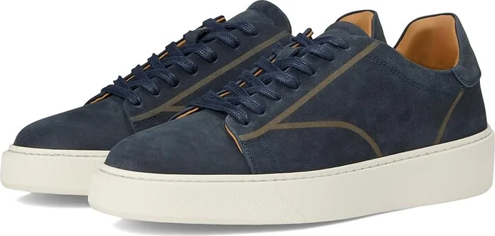 Bruno Magli Matteo Men's Shoes Navy : EU 43 (US Men's 10) D - Medium, Suede