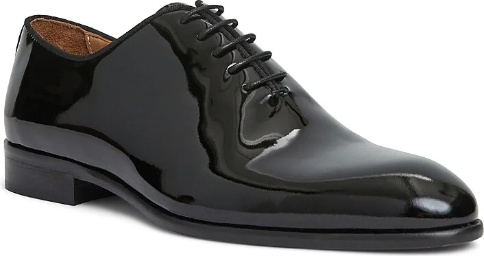 Bruno Magli Men's Angelo Patent Lace Up Oxford Dress Shoes