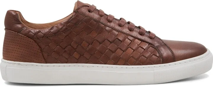 Bruno Magli Men's Beto Woven Lace Up Sneakers - Image 2