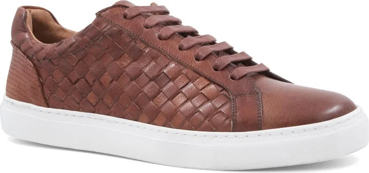 Bruno Magli Men's Beto Woven Lace Up Sneakers