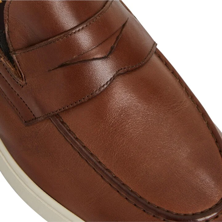 Bruno Magli Men's Ettore Leather Penny Loafers - Image 3