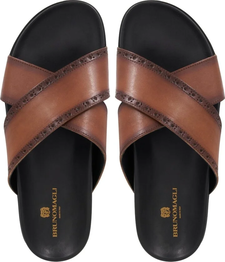 Bruno Magli Men's Federico Slip On Sandals - Image 4