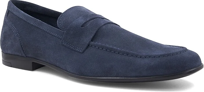Navy Suede