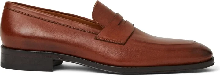 Bruno Magli Men's Maioco Penny Leather Loafer - Image 7