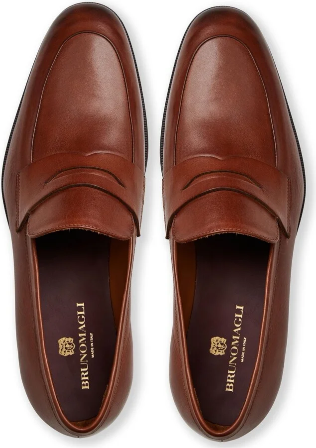 Bruno Magli Men's Maioco Penny Leather Loafer - Image 10