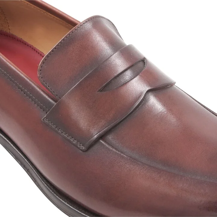 Bruno Magli Men's Maioco Penny Slip On Dress Loafers - Image 11