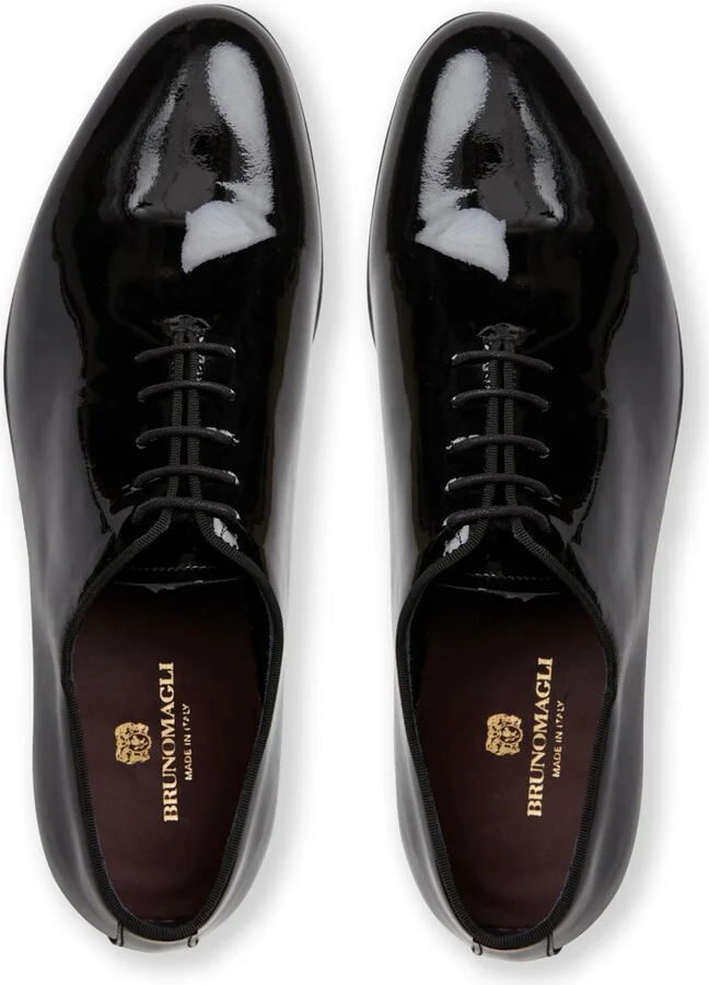 Bruno Magli Men's Naso Patent Leather Dress Shoes - Image 6