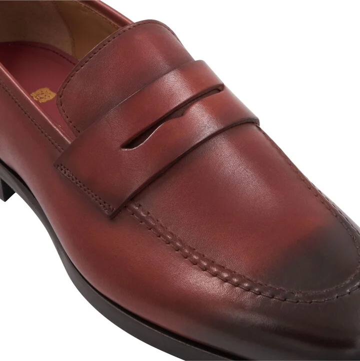 Bruno Magli Men's Preston Slip On Penny Loafers - Image 5