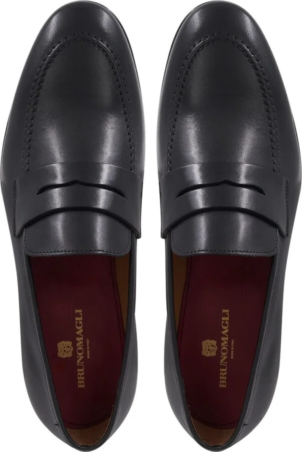 Bruno Magli Men's Preston Slip On Penny Loafers - Image 9
