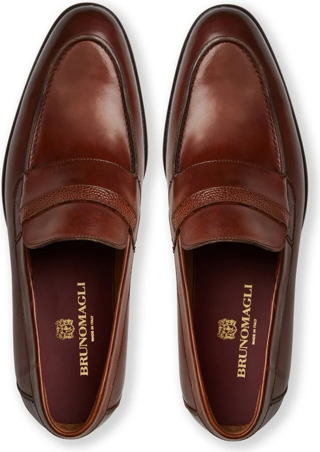 Bruno Magli Men's Silvestro Leather Penny Loafers - Image 4