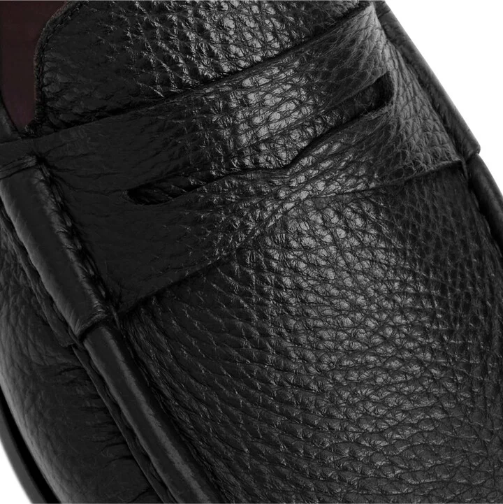 Bruno Magli Men's Tonio Leather Penny Loafers - Image 4