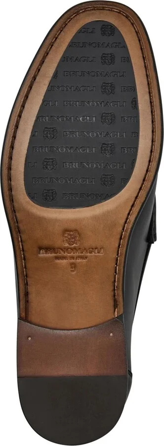 Bruno Magli Men's Tonio Leather Penny Loafers - Image 9