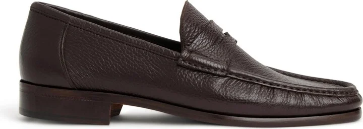 Bruno Magli Men's Tonio Leather Penny Loafers - Image 11