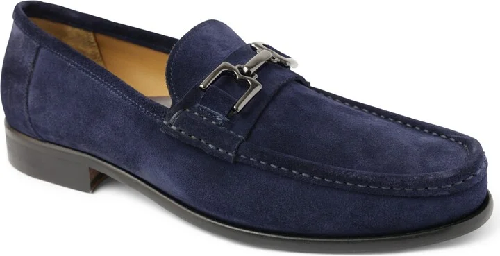 Navy Suede
