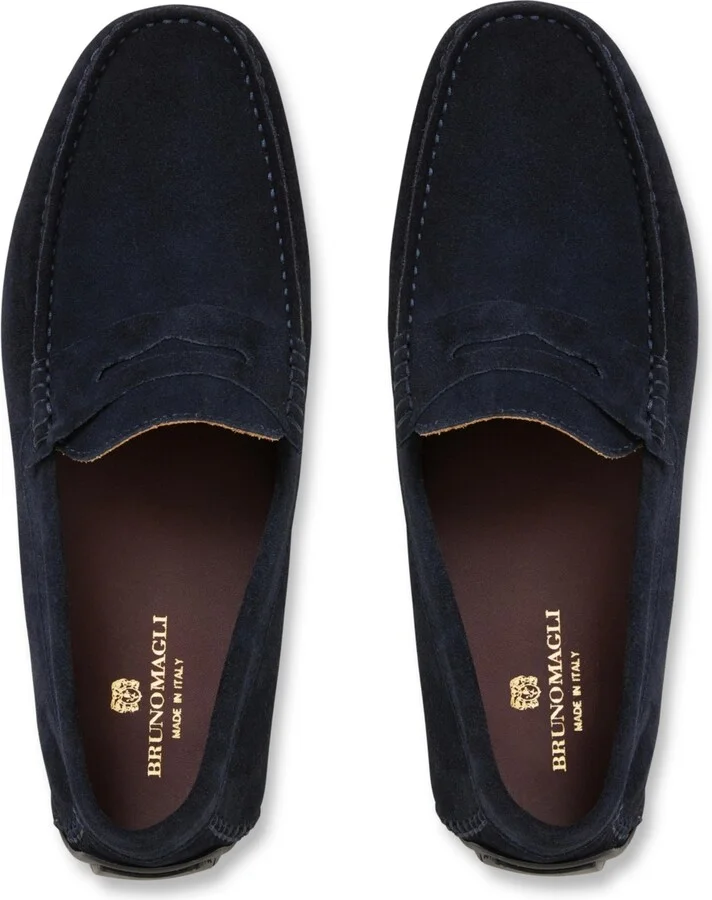 Bruno Magli Men's Xane Slip On Driving Moccasin Shoes - Image 4
