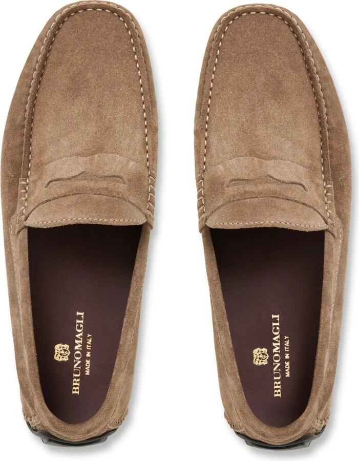 Bruno Magli Men's Xane Slip On Driving Moccasin Shoes - Image 8