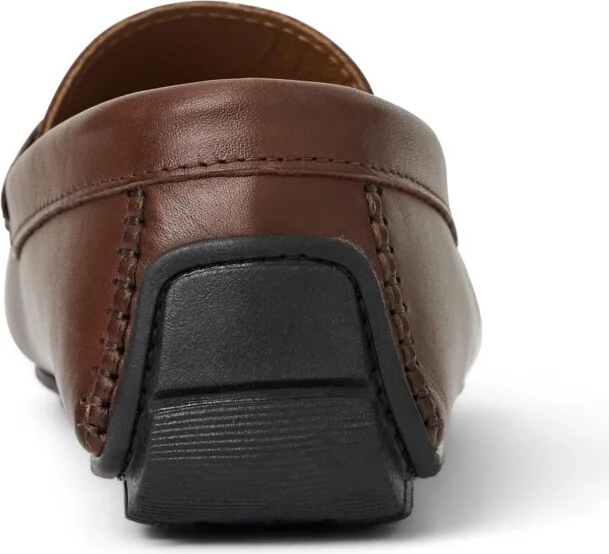 Bruno Magli Men's Xanto Leather and Suede Driving Loafers - Image 7