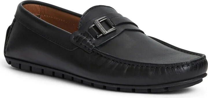 Bruno Magli Men's Xanto Leather and Suede Driving Loafers