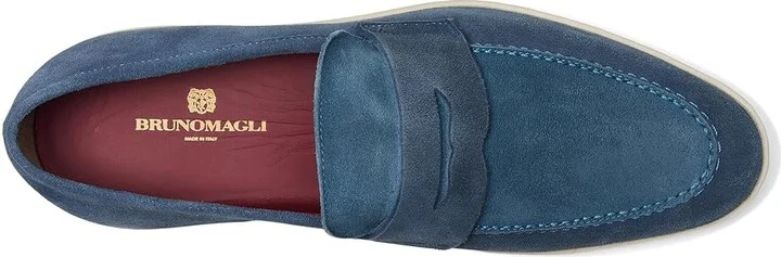 Bruno Magli Prato Men's Lace Up Wing Tip Shoes Blue : EU 43.5 (US Men's 10.5) D - Medium, Leather - Image 2