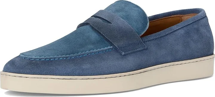 Bruno Magli Prato Men's Lace Up Wing Tip Shoes Blue : EU 43.5 (US Men's 10.5) D - Medium, Leather - Image 5