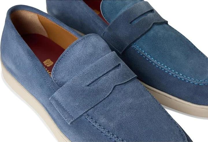 Bruno Magli Prato Men's Lace Up Wing Tip Shoes Blue : EU 43.5 (US Men's 10.5) D - Medium, Leather - Image 7