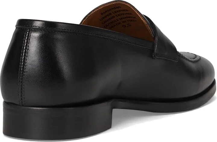 Bruno Magli Preston Men's Slip on Shoes Black : EU 42.5 (US Men's 9.5) D - Medium, Leather - Image 4