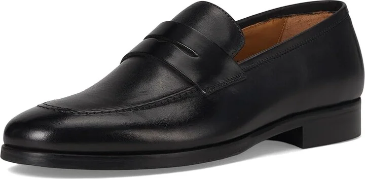 Bruno Magli Preston Men's Slip on Shoes Black : EU 42.5 (US Men's 9.5) D - Medium, Leather - Image 5