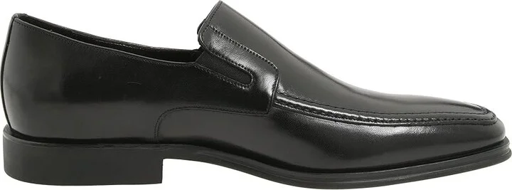 Bruno Magli Raging Men's Slip-on Dress Shoes Black Nappa Leather : 7 D - Medium - Image 8