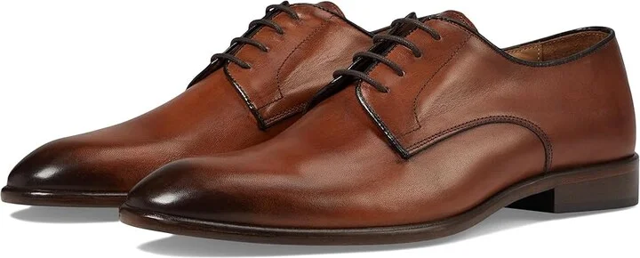 Bruno Magli Salerno Men's Lace Up Wing Tip Shoes Cognac : EU 40 (US Men's 7) D - Medium, Leather