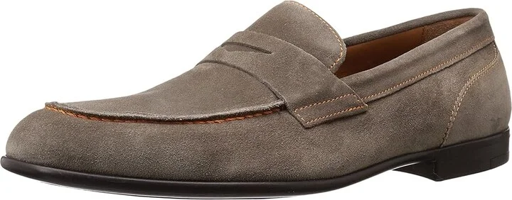 Bruno Magli Silas Men's Shoes Taupe : 8 D - Medium, Suede - Image 2