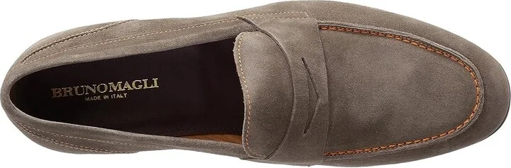 Bruno Magli Silas Men's Shoes Taupe : 8 D - Medium, Suede - Image 3