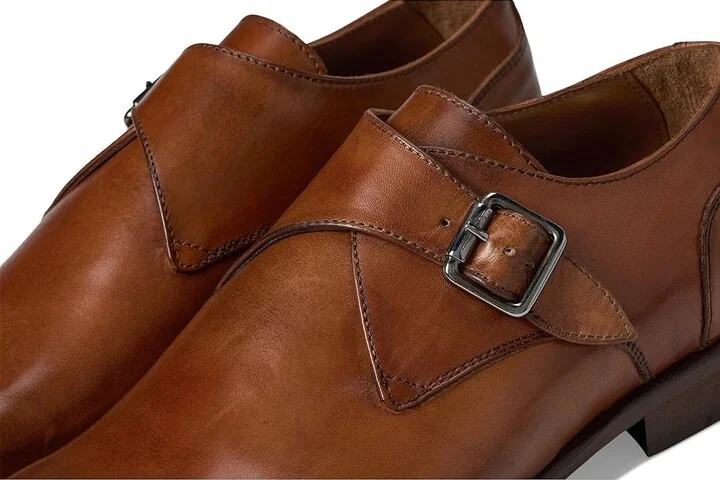 Bruno Magli Solero Men's Shoes Brown : EU 40.5 (US Men's 7.5) D - Medium, Leather - Image 7