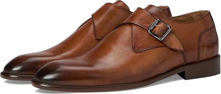 Bruno Magli Solero Men's Shoes Brown : EU 40.5 (US Men's 7.5) D - Medium, Leather