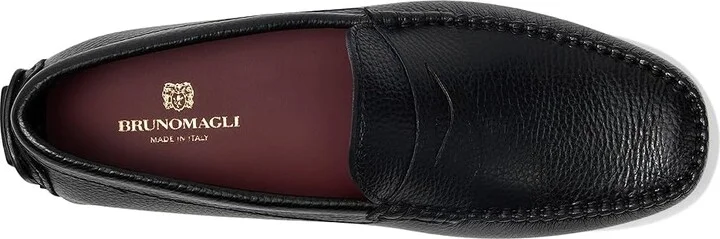 Bruno Magli Taranto Men's Shoes Black : EU 41.5 (US Men's 8.5) D - Medium, Leather/Suede - Image 2