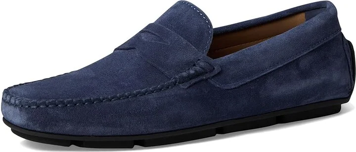 Bruno Magli Taranto Men's Shoes Blue : EU 40 (US Men's 7) D - Medium, Leather/Suede - Image 5