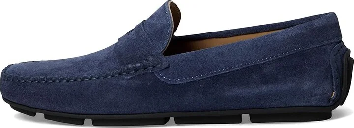 Bruno Magli Taranto Men's Shoes Blue : EU 40 (US Men's 7) D - Medium, Leather/Suede - Image 6