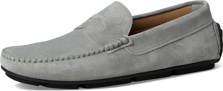 Bruno Magli Taranto Men's Shoes Grey : EU 44.5 (US Men's 11.5) D - Medium, Leather/Suede - Image 5
